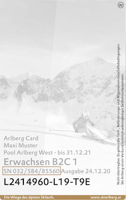 Liftticket Lech Zürs am Arlberg